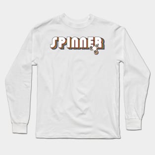 70s fidget spinner Long Sleeve T-Shirt